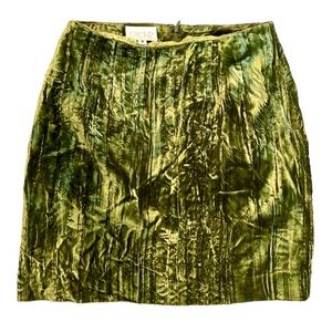 VTG Cache Crushed Velvet Skirt